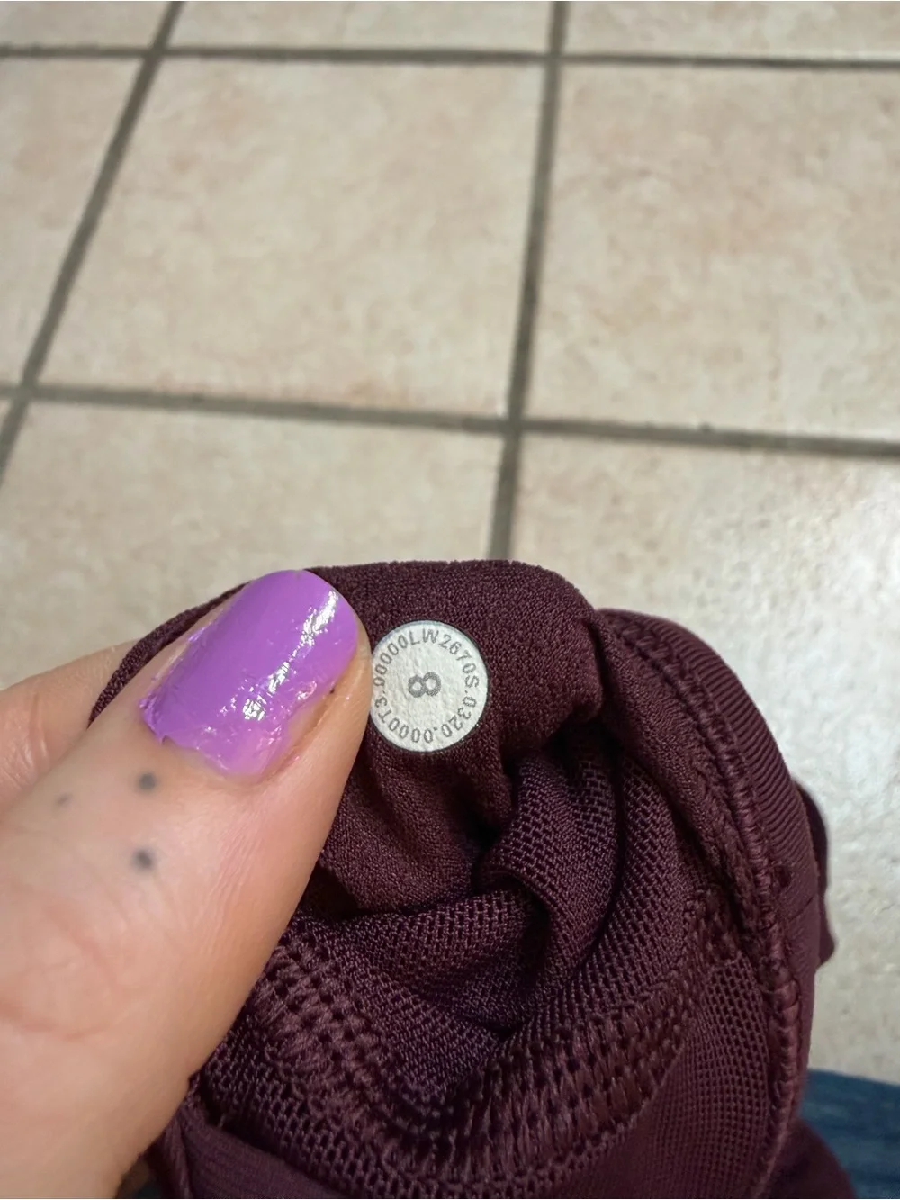 Lululemon Free to Be Wild Bra (Cassis) Size 8